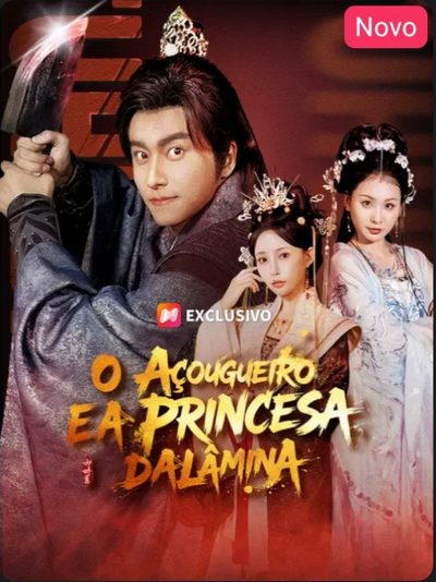 Capa da minisserie O Açougueiro e a Princesa