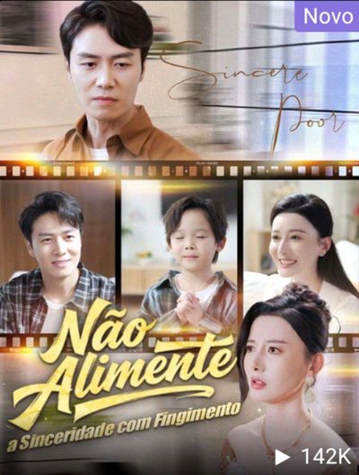 Capa da minisserie Não Alimente a Sinceridade