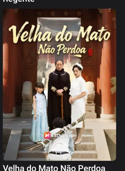 Capa da minisserie Velha do Mato Não Perdoa🫴