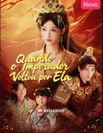 Capa da minisserie Quando o Imperador Voltou