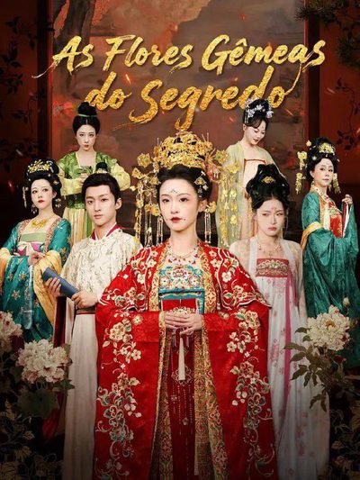 Capa da minisserie As Flores Gêmeas do Segredo 🫰🏽