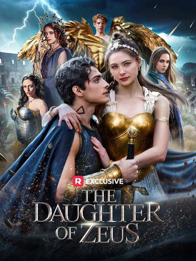 Capa da minisserie A Filha de Zeus
