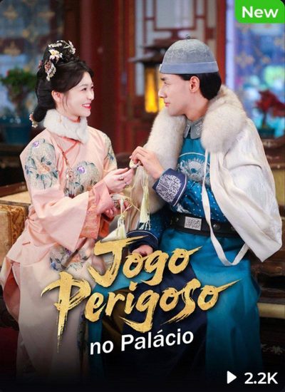 Capa da minisserie Jogo Perigoso no Palácio