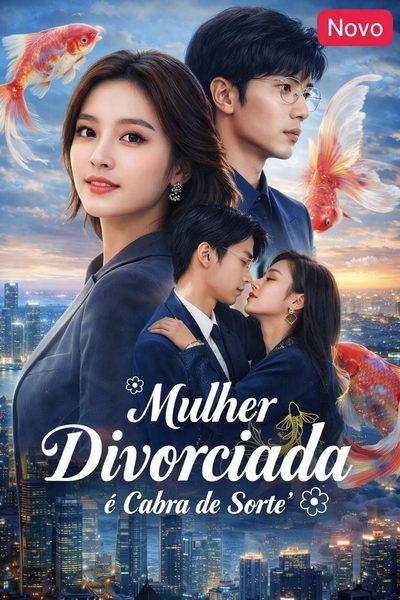 Capa da minisserie Mulher Divorciada É Cobra de Sorte