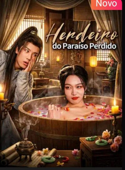 Capa da minisserie Herdeiro do Paraíso Perdido