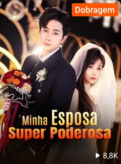 Capa da minisserie Minha Esposa Super Poderosa