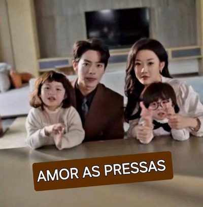 Capa da minisserie Amor as Pressas Ceo sem Fortuna / Lightning Marriage