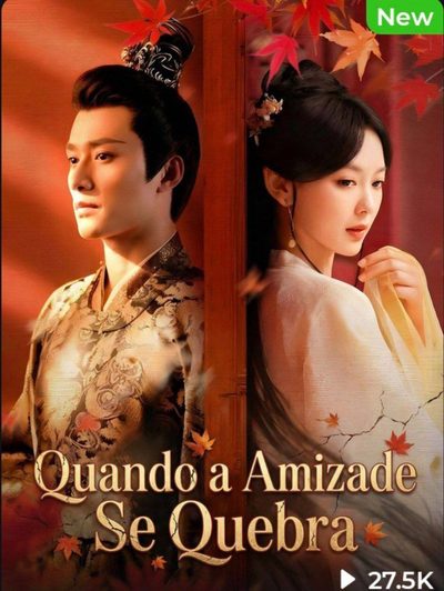 Capa da minisserie Quando a Amizade de Quebra 🫰🏼