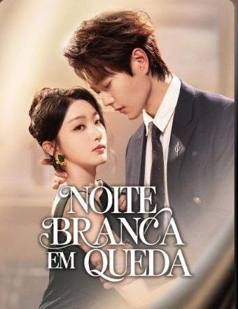 Capa da minisserie Noite Branca em Queda