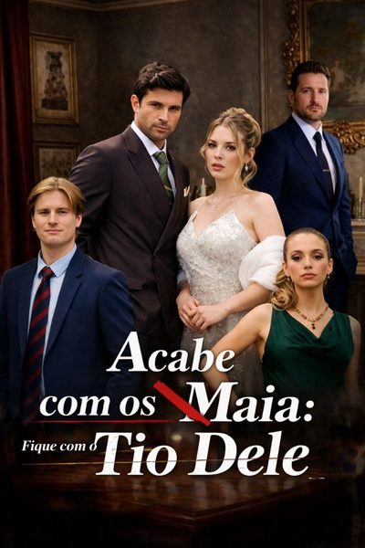 Capa da minisserie Acabe com os Maia: Fiquei com