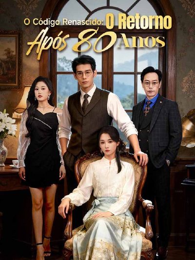Capa da minisserie O Código Renascido: o Retorno Após 80 Anos