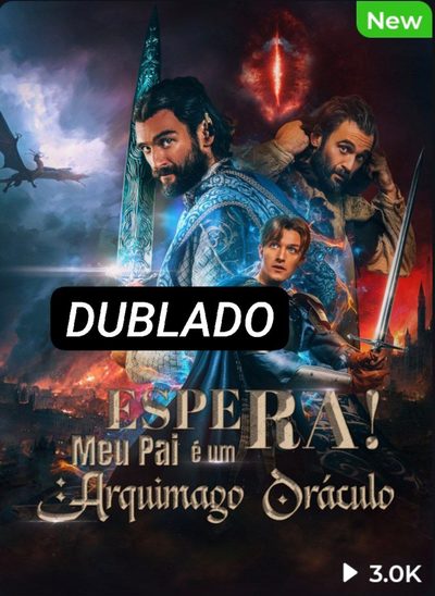 Capa da minisserie Espere! Meu Pai É Um Arquimago