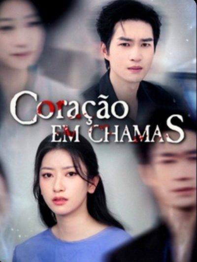 Capa da minisserie Coração em Chamas