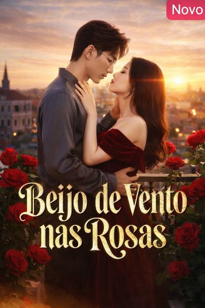 Capa da minisserie Beijo de Ventos nas Rosas
