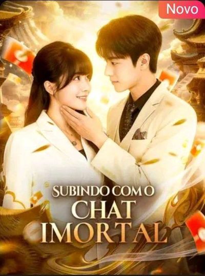 Capa da minisserie Subindo com o Chat Imortal