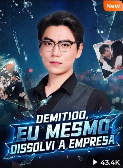 Capa da minisserie Demetido Eu Mesmo Dissolvi a Empresa