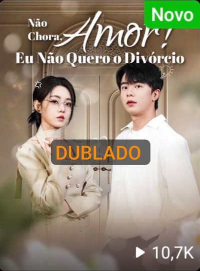 Capa da minisserie Não Chora Amor!