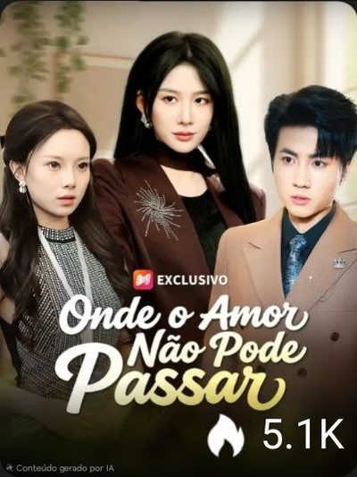Capa da minisserie Onde o Amor Não Pode Passar