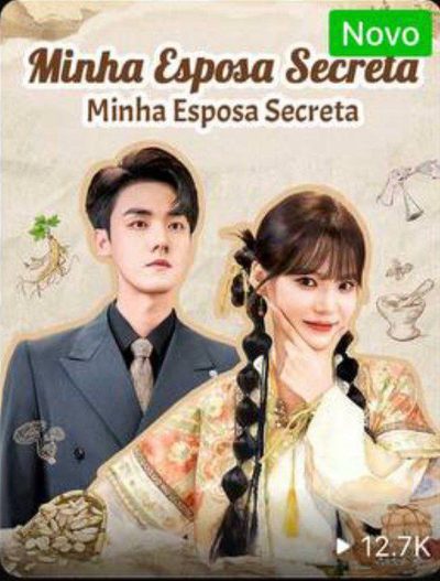 Capa da minisserie Minha Esposa Secreta É uma Médica Divina
