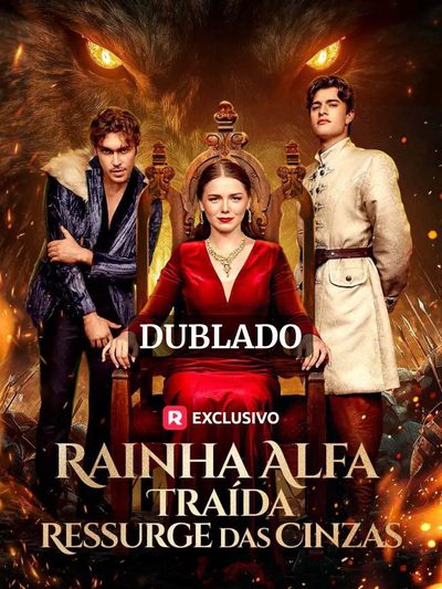 Capa da minisserie Rainha Alfa Traída Ressurgida Cinzas