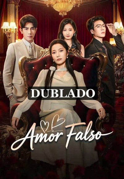 Capa da minisserie Amor Falso