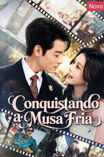 Capa da minisserie Conquistando a Musa Fria 🫰🏼