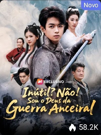 Capa da minisserie Inútil? Não! Sou o Deus da Guerra Anceiral