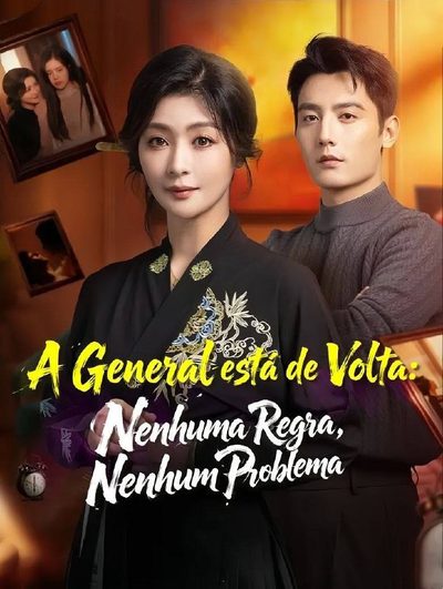 Capa da minisserie A General Está de Volta:
