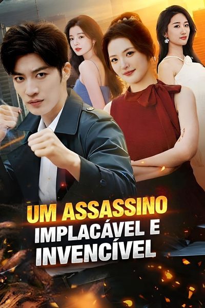 Capa da minisserie Um Assassino Implacável e Invencível