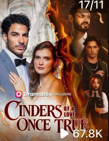 Capa da minisserie Cinzas de Um Amor que Já Foi Verdadeiro