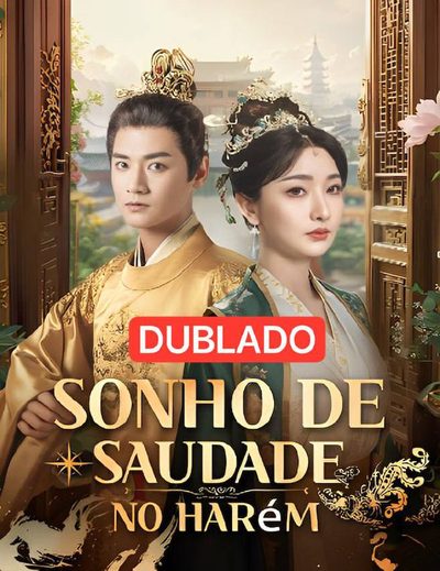 Capa da minisserie Sonho de Saudade no Harém