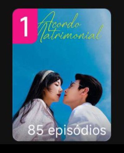 Capa da minisserie Acordo Matrimonial