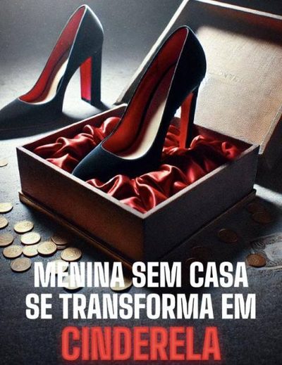 Capa da minisserie Menina sem Casa Se Transforma em Cinderela