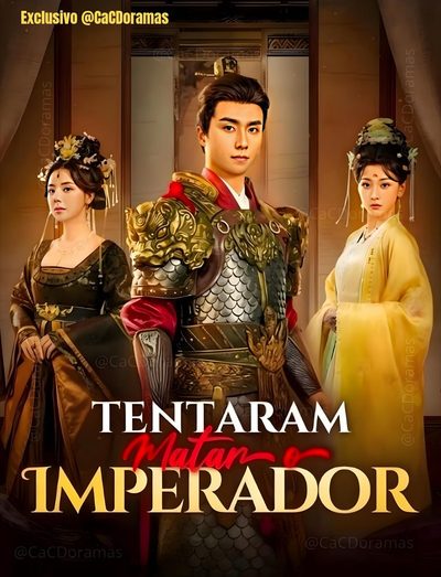 Capa da minisserie Tentaram Matar o Imperador