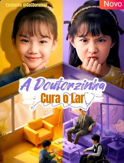Capa da minisserie A Doutorzinha Cura o Lar