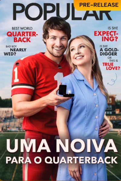 Capa da minisserie Uma Noiva para o Quarterback