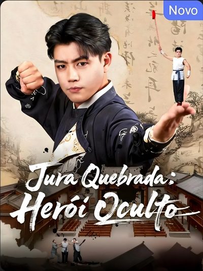 Capa da minisserie Jura Quebrada Herói Oculto