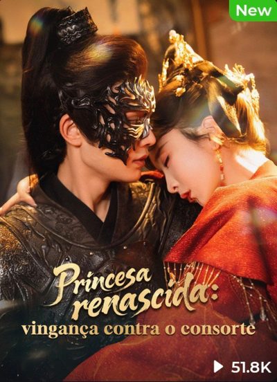 Capa da minisserie Princesa Renascida: