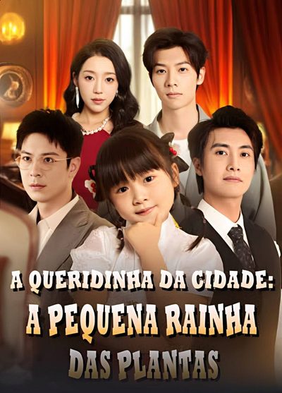 Capa da minisserie A Queridinha da Cidade a Pequena Rainha das Plantas