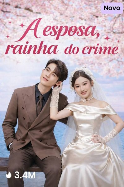 Capa da minisserie A Esposa Rainha do Crime