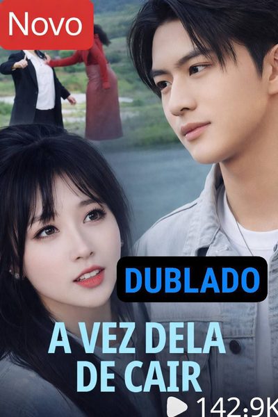 Capa da minisserie A Vez Dela de Cair