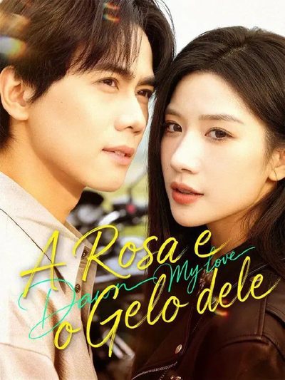Capa da minisserie A Rosa e o Gelo Dele