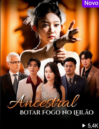Capa da minisserie Ancestral: Botar Fogo no Leilão