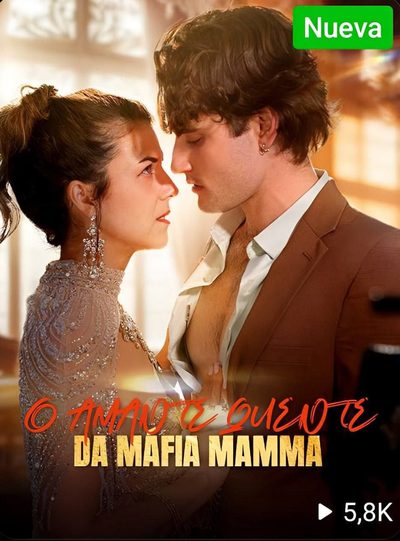 Capa da minisserie O Amante Quente da Máfia Mamma