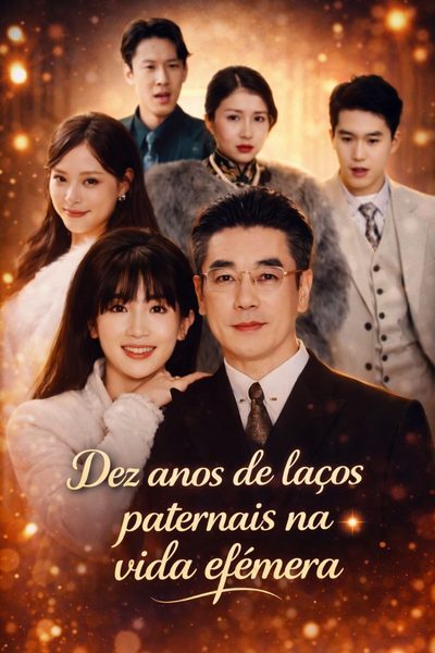 Capa da minisserie Dez Anos de Laços Paternais na Vida Efémera