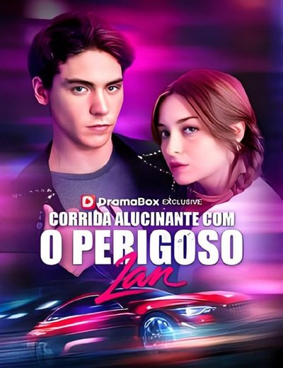 Capa da minisserie Corrida Alucinante com o Perigoso Ian