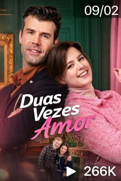 Capa da minisserie Duas Vezes Amor