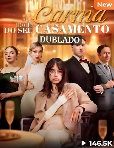 Capa da minisserie Carma no Dia do Seu Casamento