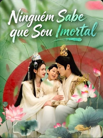 Capa da minisserie Ninguém Sabe que Sou Imortal