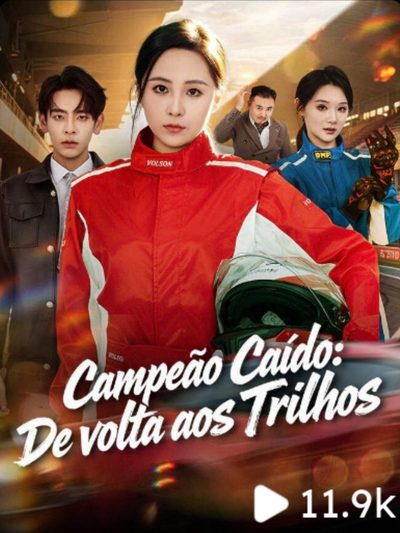 Capa da minisserie Campeão Caído: de Volta aos Trilhos